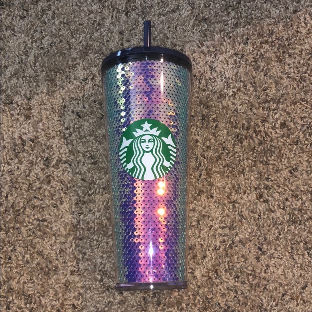 Starbucks 2020 holiday tumbler-Sequins